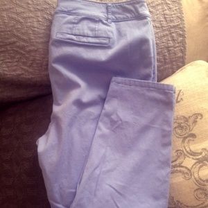 LOFT Plus Girlfriend Chinos Lavender Purple 20